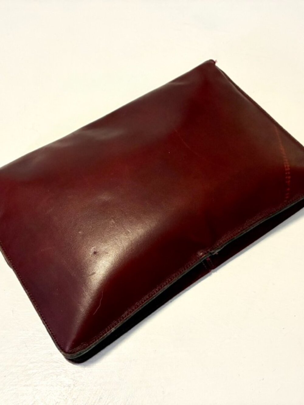 Convertible Clutch by Etienne Aigner in Oxblood - Picture 7 of 10